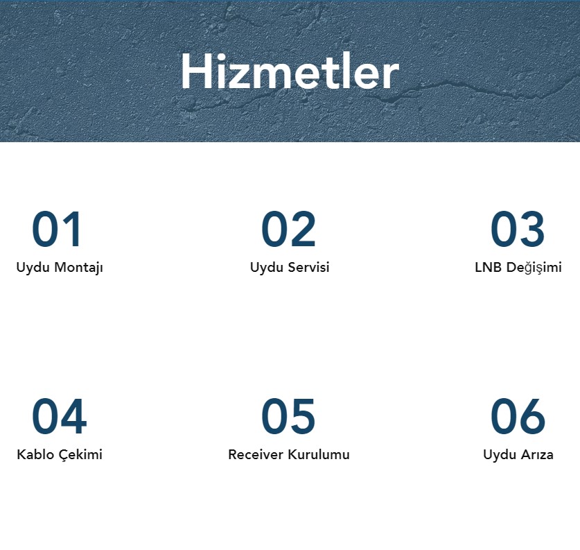 Uydu montaj, uydu servisi, lnb deitirme kablo ekme, receiver kurulumu, uydu arza